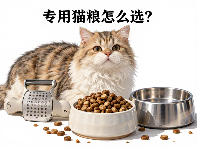 专用猫粮怎么选?搭配陶瓷不锈钢碗与磨甲器,打造科学养猫日常