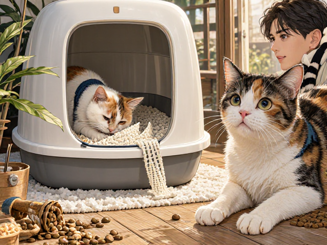 专用猫粮怎么选?膨润土豆腐混合猫砂,便携猫厕所全攻略