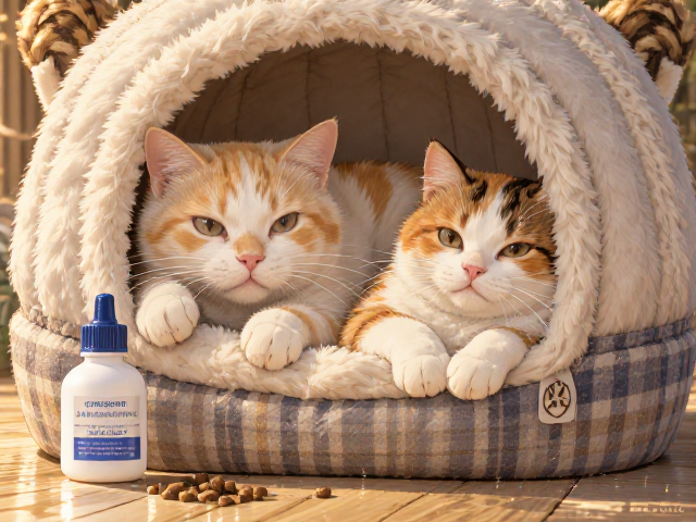 专用猫粮怎么选?搭配耳部清洁液与舒适猫窝,打造猫咪健康日常