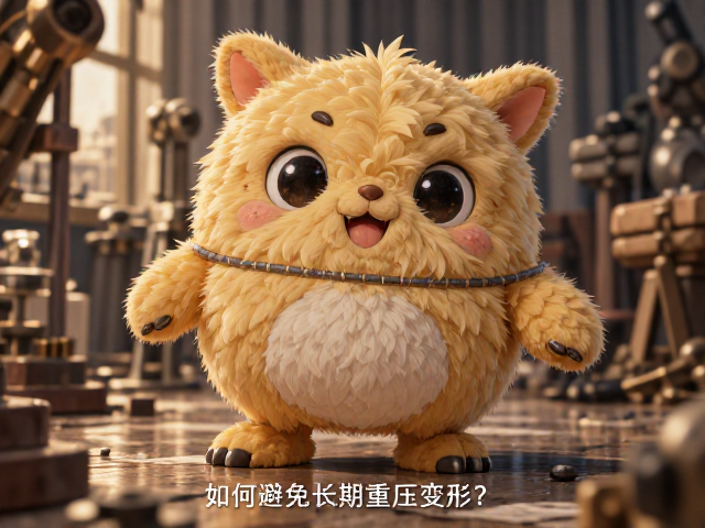 卡通吉祥物造型设计，如何避免长期重压变形？