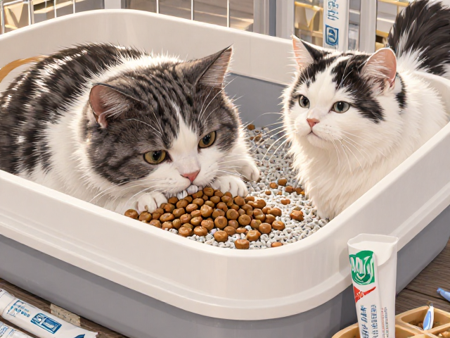 专用猫粮怎么选?全封闭猫砂盆与牙刷牙膏清洁指南