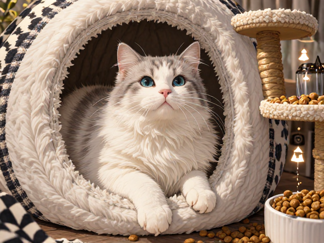 专用猫粮怎么选?清洗猫窝与猫跳台清洁指南,养猫必看