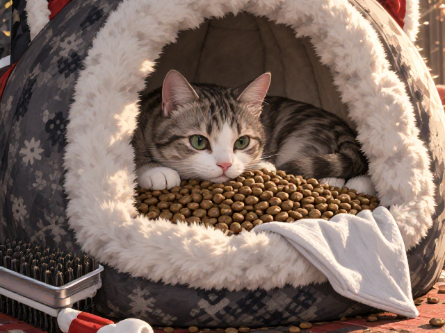 专用猫粮怎么选?恒温猫窝与衣物除毛刷种草指南