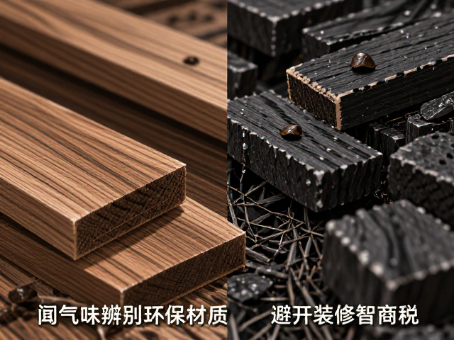 实木与竹炭纤维怎么分?闻气味辨别环保材质,避开装修智商税