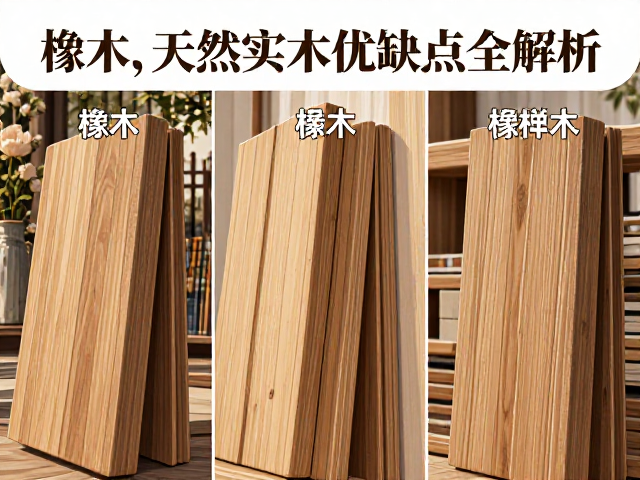 实木家具选购指南，橡木、榉木、松木与橡胶木天然实木优缺点全解析