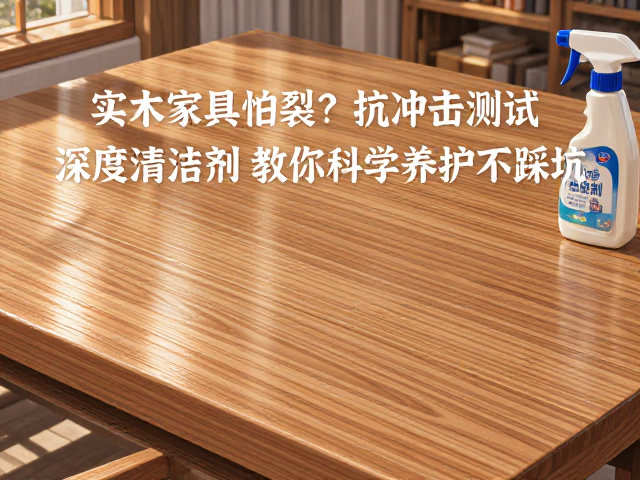 实木家具怕裂?抗冲击测试,深度清洁剂,教你科学养护不踩坑
