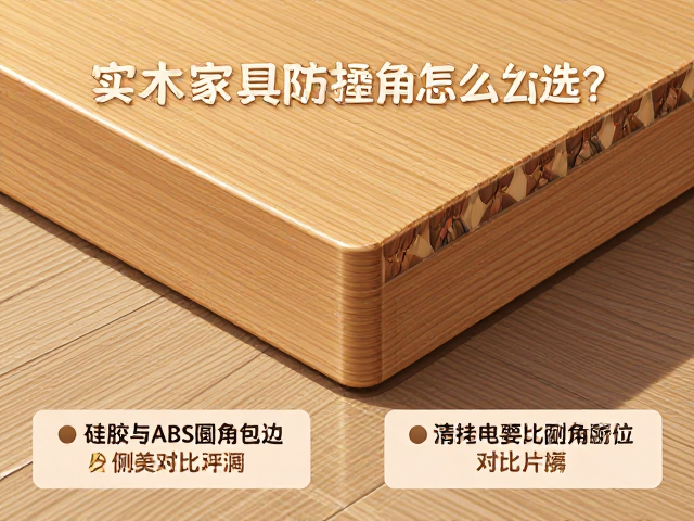 实木家具防撞角怎么选?硅胶与ABS圆角包边对比评测