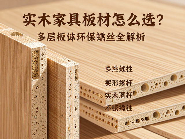 实木家具板材怎么选？E0级颗粒板多层板环保螺丝全解析