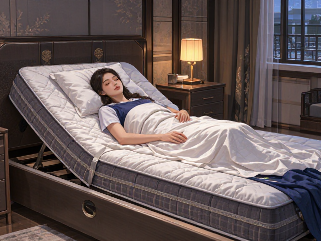 可升降床垫搭配睡眠监测,抗变形设计助你整夜深睡