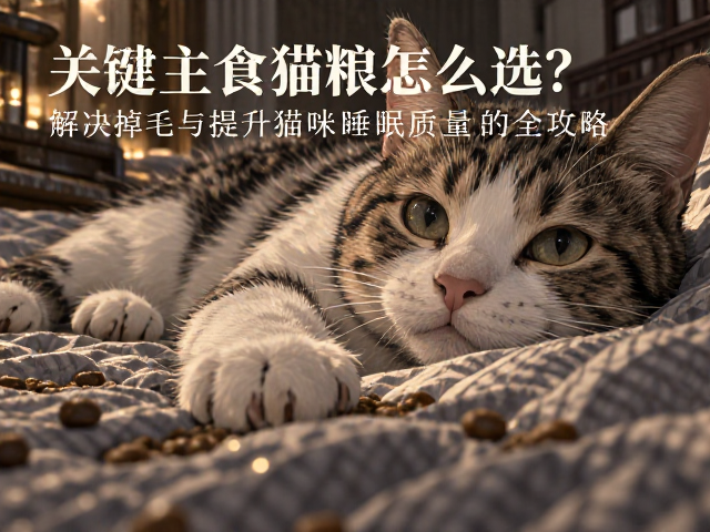 主食猫粮怎么选？解决掉毛与提升猫咪睡眠质量的全攻略