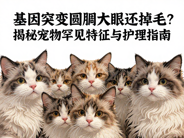 基因突变致圆润大眼还掉毛？揭秘宠物罕见特征与护理指南