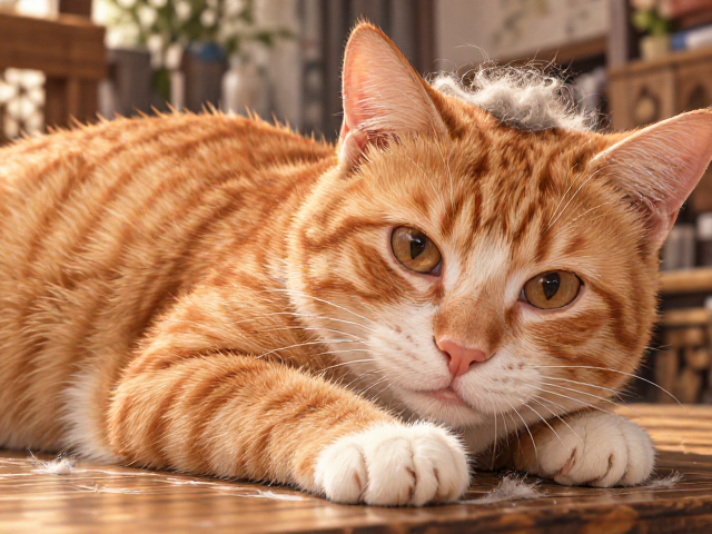 橘猫掉毛吗?性格温顺粘人的橘猫掉毛情况大揭秘
