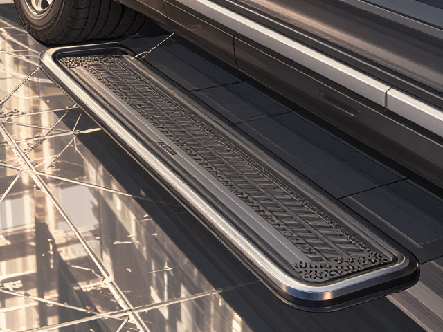 可升降环保无毒漆面汽车踏板，防滑足部设计