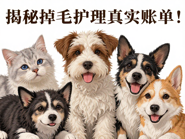 宠物美容费用含社会化训练?揭秘掉毛护理真实账单