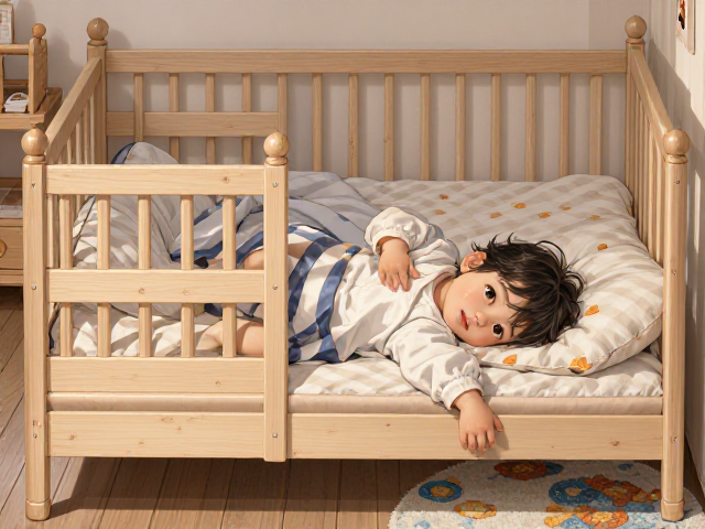 婴幼儿实木床怎么选?分龄段设计守护宝宝骨骼发育