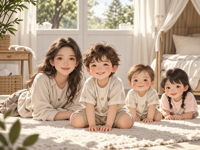 北欧清新风婴幼儿家居，伴随成长周期的温馨蜕变指南