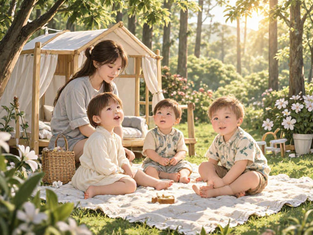北欧清新风婴幼儿家居，伴随成长周期的温馨蜕变指南