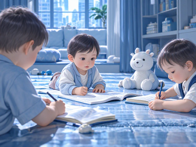 婴幼儿冷色调环境助专注，培养自主学习力
