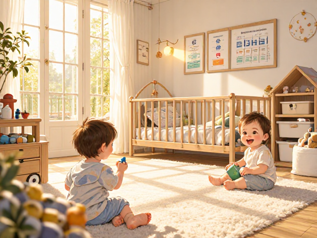 婴幼儿房采光优化,用明亮色吸引幼儿,打造健康光环境