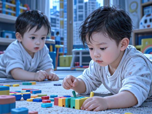 婴幼儿色彩认知，巧用冷色调辅助专注，激发大脑发育潜能