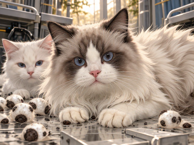 布偶猫掉毛严重?多囊肾检查要点,专业温控环境助养宠