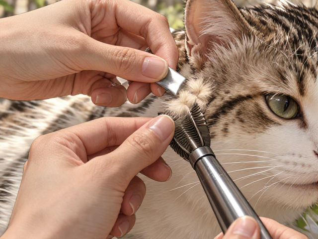 猫咪掉毛噪音大?定期清洁耳道,除噪攻略