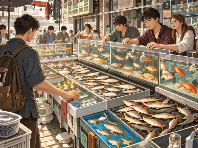 观赏鱼市场草食性鱼种稀缺，野生种群下降引关注