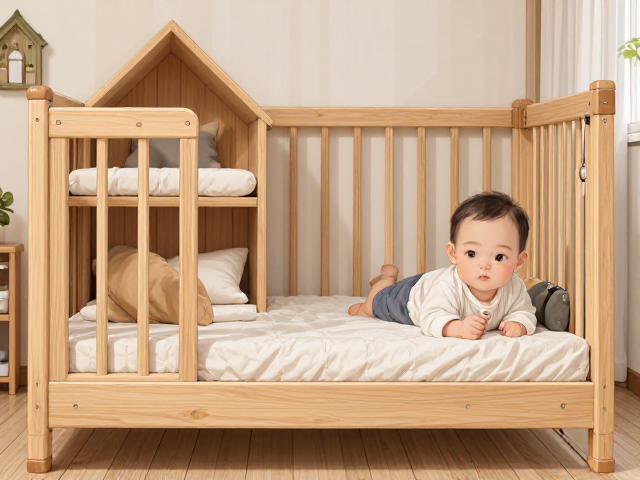 婴幼儿原木色家具，环保可持续，打造安全无毒成长空间