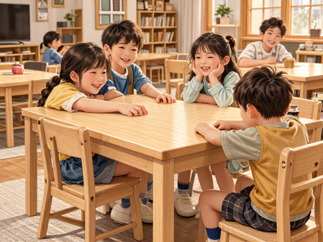 6-12岁儿童家具选购，婴幼儿级无锐角处理，守护成长安全