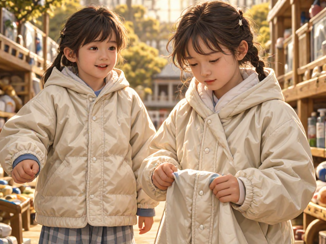 早教中心婴幼儿可拆洗外套怎么选?透气防污材质与清洗指南