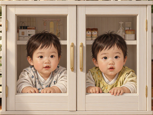 婴幼儿中型双门柜怎么选?匹配装修风格,打造安全成长空间