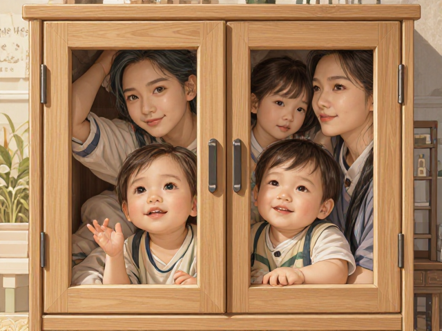 婴幼儿中型双门柜怎么选?匹配装修风格,打造安全成长空间