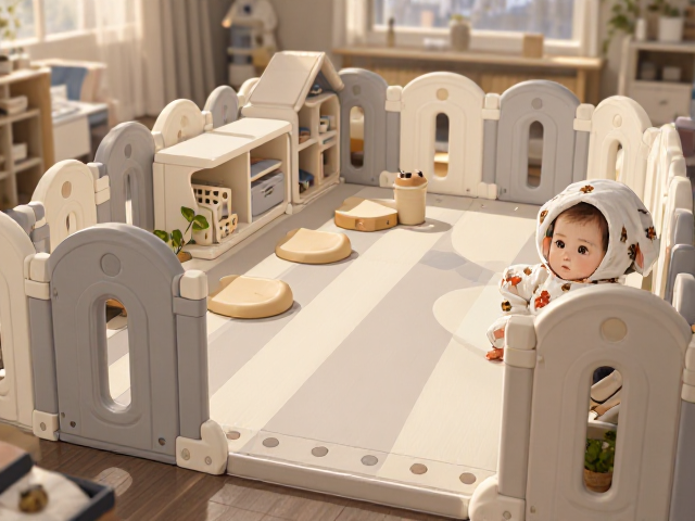 婴幼儿模块化组合家具,简约时尚风格打造安全成长空间