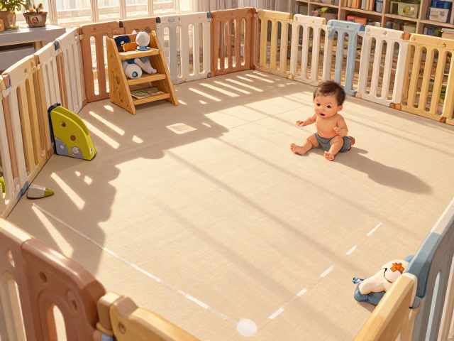 婴幼儿多功能集成家具，打造动线流畅的安全成长空间