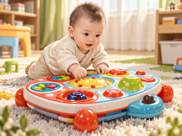 婴幼儿色彩认知引导，多功能转换玩具激发早教灵感