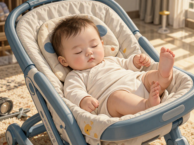 婴幼儿安全感营造,可调节高度设计助力宝宝安心成长