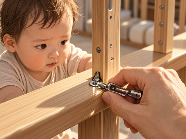 婴幼儿家具选购指南,低VOC环保材质与螺丝定期紧固的安全细节