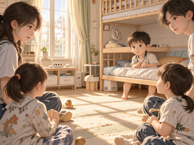 婴幼儿房装修，预留社交空间与定期通风，打造健康成长环境