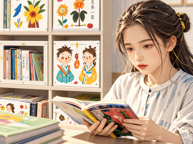 学龄前绘本阅读与画作收纳指南,高效学习法