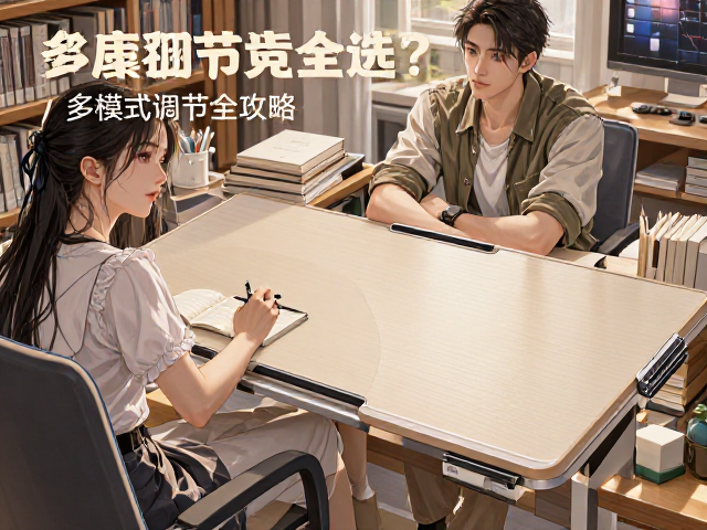 小户型升降桌怎么选?学习区节省空间,多模式调节全攻略