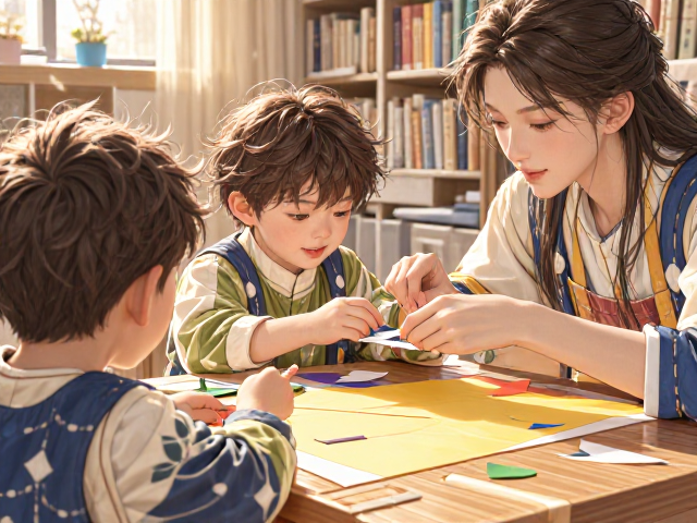 亲子手工协作,打造家庭学习角,让互动更有趣