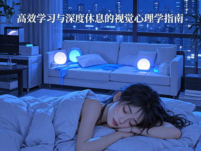 智能感应家具如何搭配冷静助眠色?高效学习与深度休息的视觉心理学指南