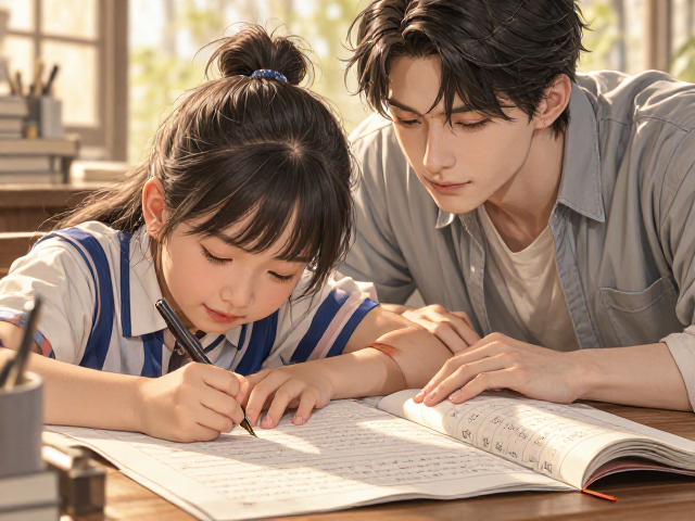 家长辅导作业,小学生作业书写规范与高效学习指南