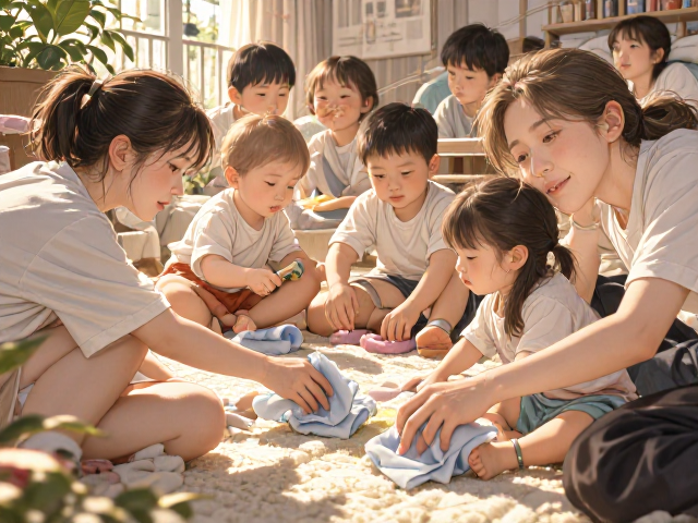 婴幼儿期(0-3岁)学习日常除尘擦拭,打造安全洁净成长空间
