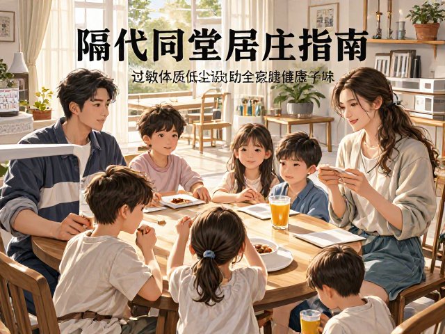 隔代同堂居住指南,过敏体质低尘设计助全家健康学习
