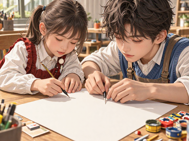 亲子手工协作,打造创意手工台,让孩子爱上学习