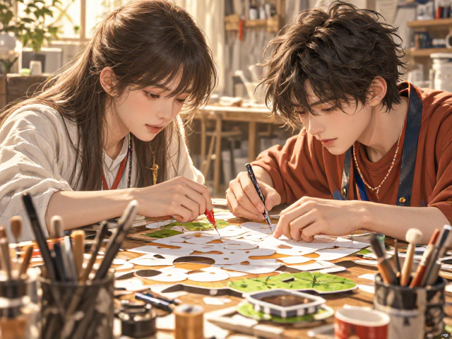 亲子手工协作,打造创意手工台,让孩子爱上学习