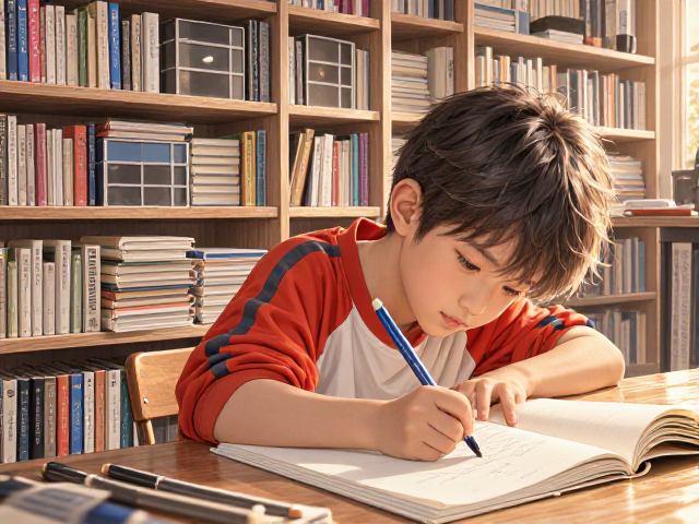 孩子坐姿书写总歪?试试这招,画作收纳更有序,学习效率高