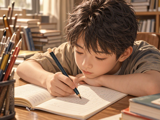 小学生作业书写指南,温馨陪伴中提升专注与习惯