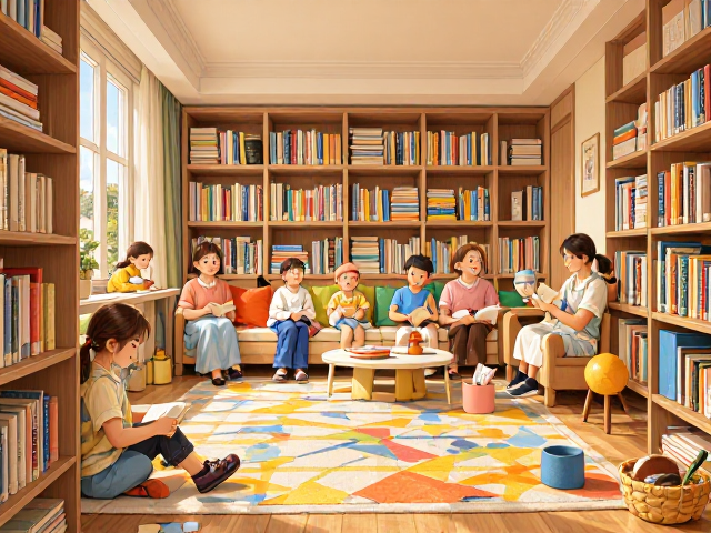 隔代同堂住哪好?活力暖色调设计,打造全龄段亲子共学空间
